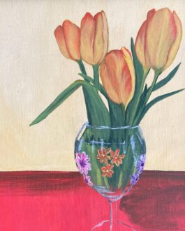 Tulips on My Table